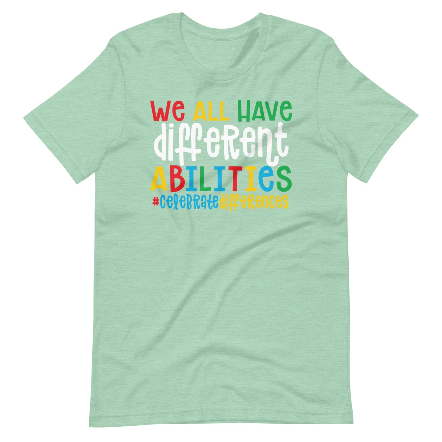 Celebrate Different Abilities Teacher Tee