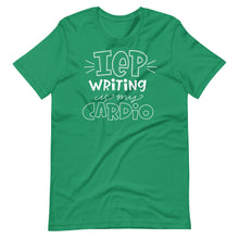 Load image into Gallery viewer, IEP Writing is My Cardio Short Sleeve Special Education Teacher Tee