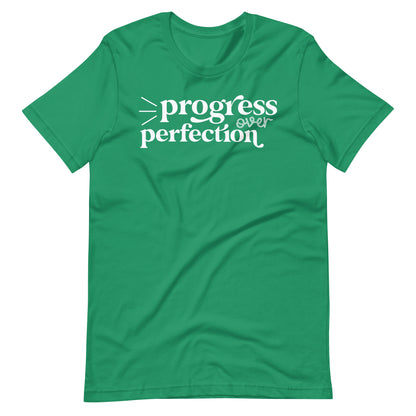 Progress Over Perfection Short Sleeve Special Education Teacher Tee