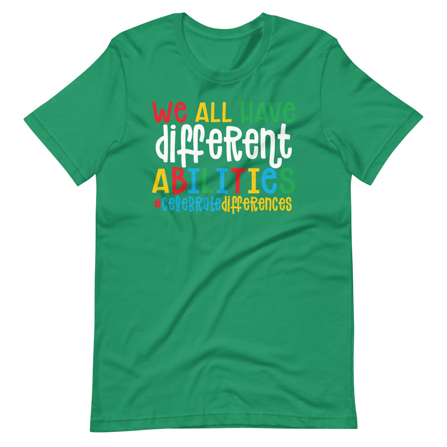 Celebrate Different Abilities Teacher Tee