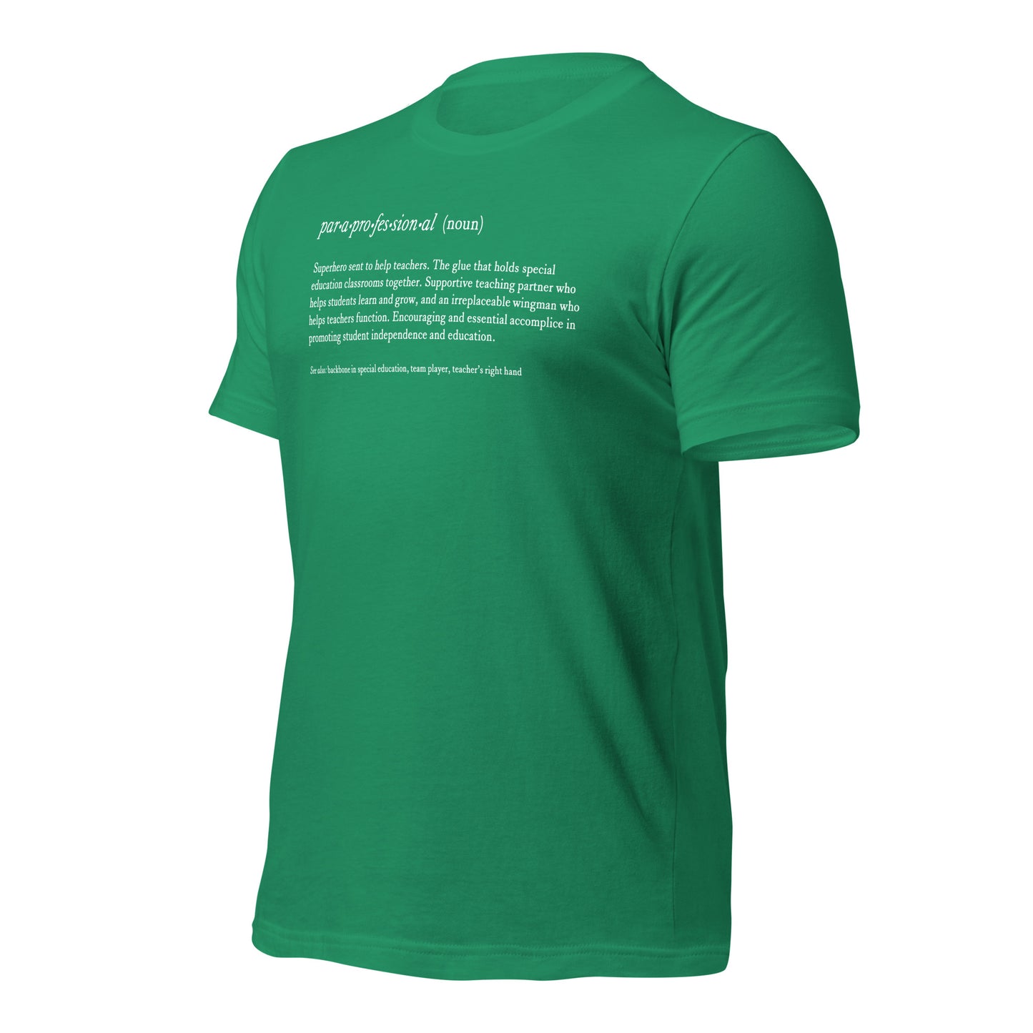 Paraprofessional Noun Teacher Tee