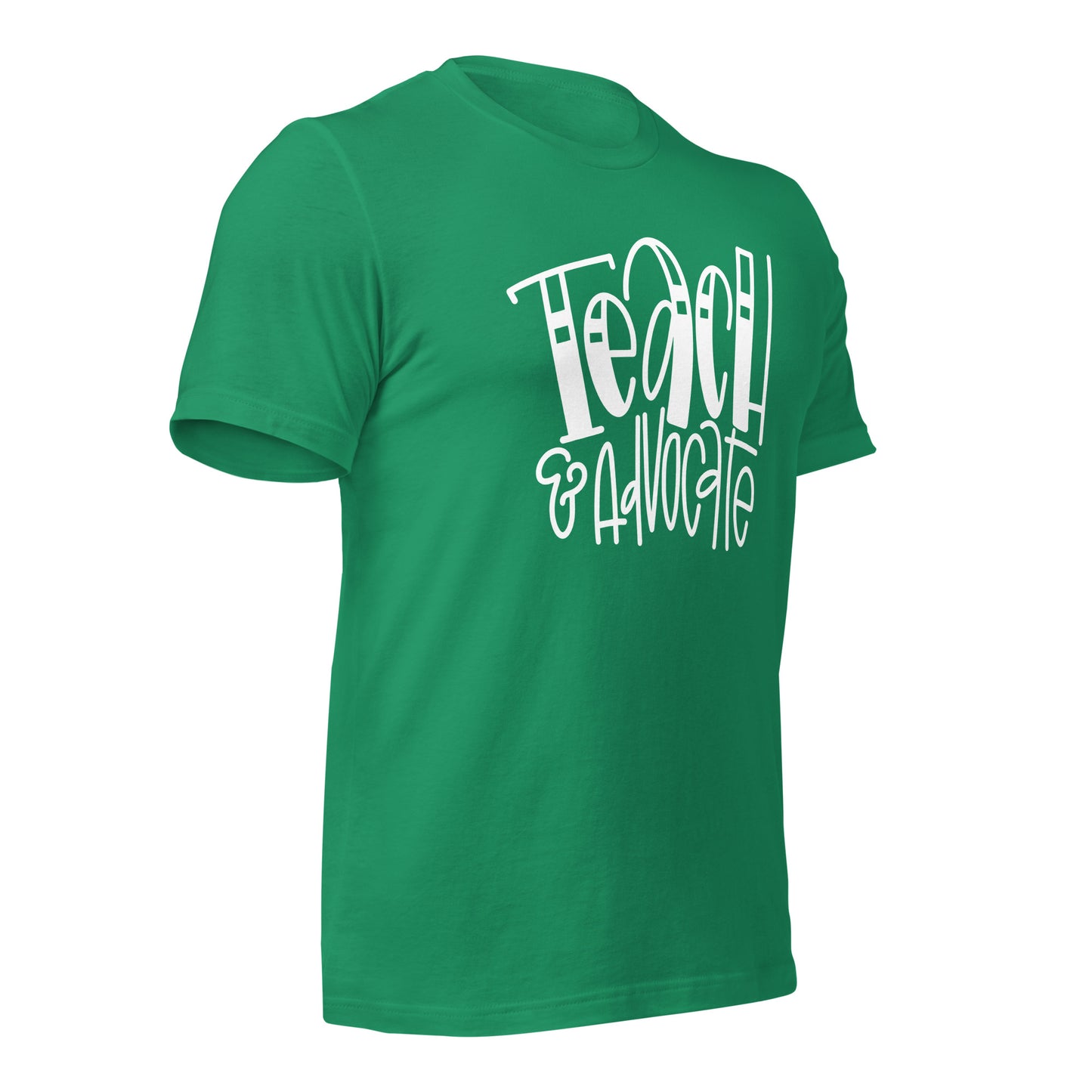 Teach & Advocate Teacher Tee (Style 2)