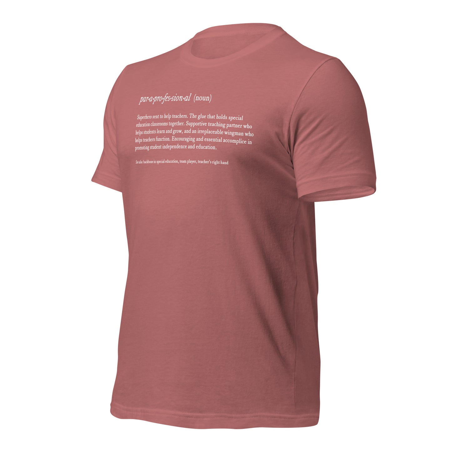 Paraprofessional Noun Teacher Tee