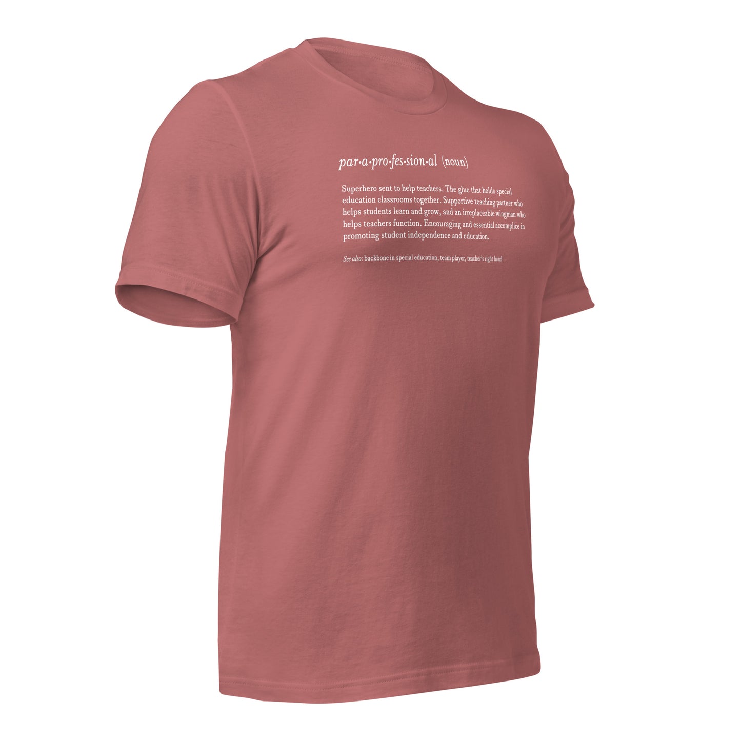 Paraprofessional Noun Teacher Tee