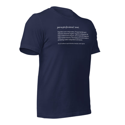 Paraprofessional Noun Teacher Tee