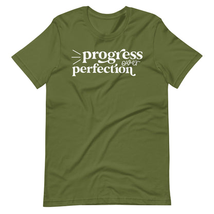 Progress Over Perfection Short Sleeve Special Education Teacher Tee