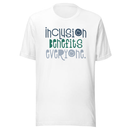 Inclusion Benefits Everyone Teacher Tee