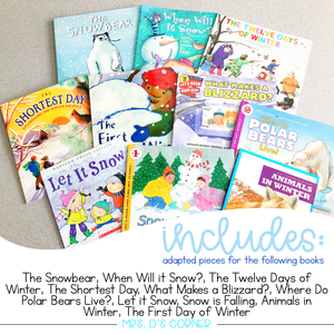 Winter Adapted Piece Book Set ( 10 book sets included! )